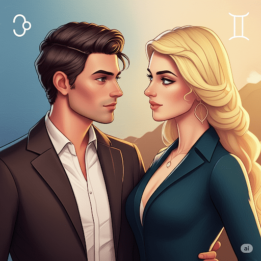 Gemini Man & Capricorn Woman