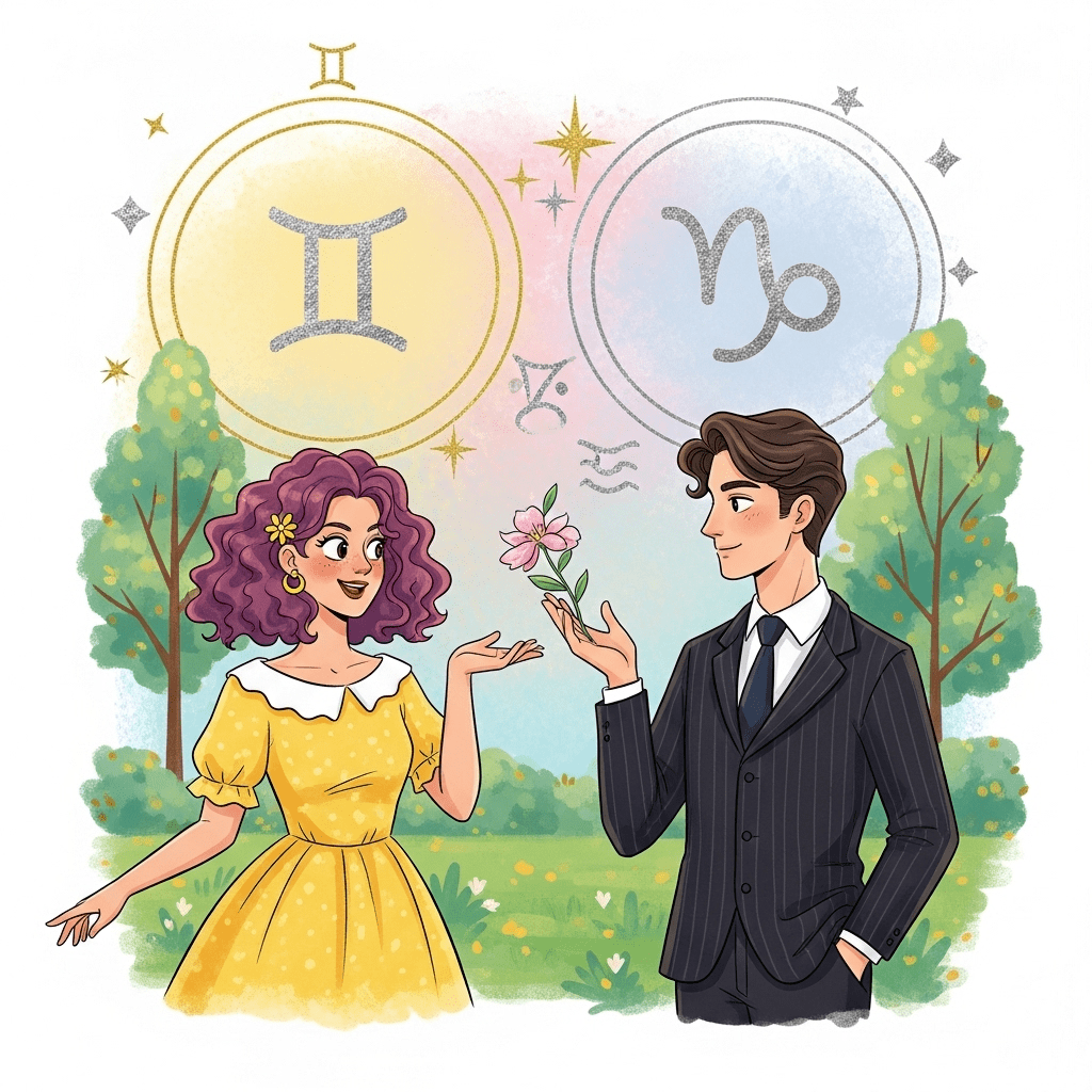 Gemini Woman & Capricorn Man